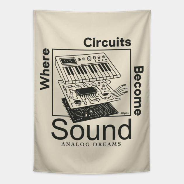 Circuit Symphony. Digital Audio Tapestry by filiposwear