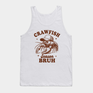 Crawfish Boil Lover Louisiana Seafood Crawfish Season Bruh Tank Top