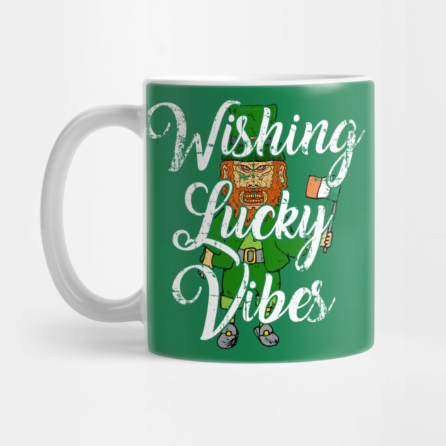 Scary Leprechaun Wishing Lucky Vibes by belownormal