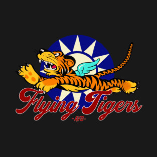 Flying Tigers Sun Emblem T-Shirt