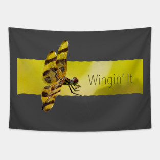 Wingin' It (Dragonfly) Tapestry