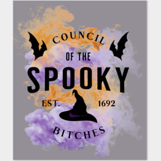 Council of the Spooky Bitches Posters and Art