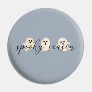 Spooky Season Ghosts Pin