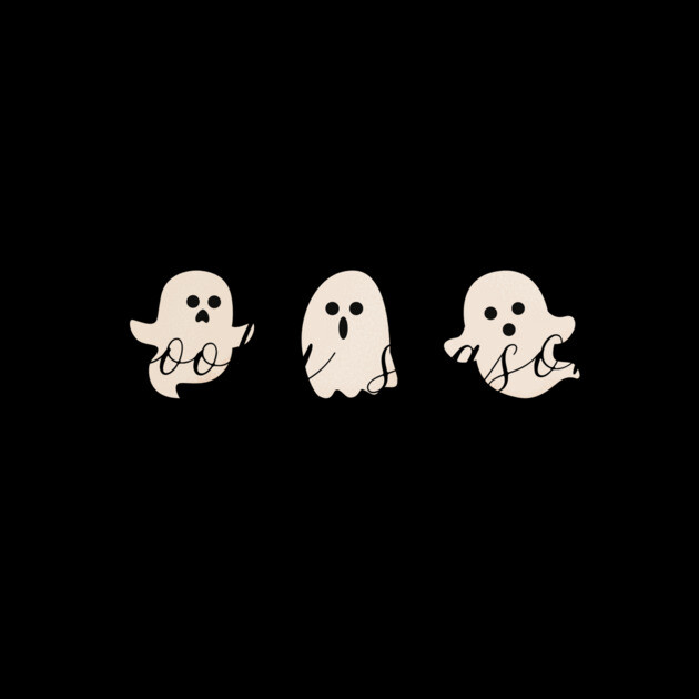 Spooky Season Ghosts by casualteesinc