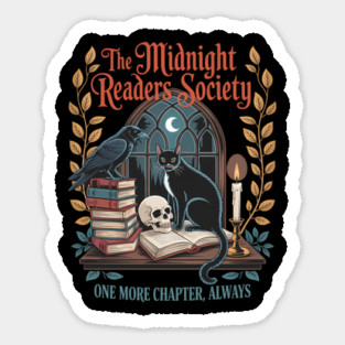 Midnight Readers Society One More Chapter Always Sticker