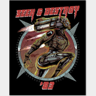SEEK & DESTROY Posters and Art