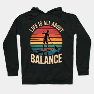 Paddleboard Player Lovers Paddleboarding Hoodie
