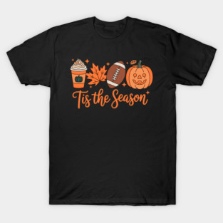 It's The Season Fall Football Thanksgiving T-Shirt