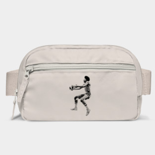 Vintage Julius Erving Basketball Black Bag