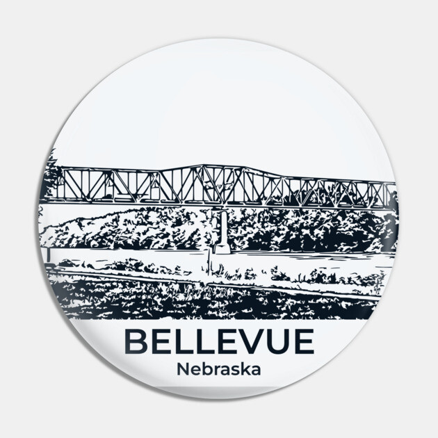 Bellevue - Nebraska Pin by Lakeric