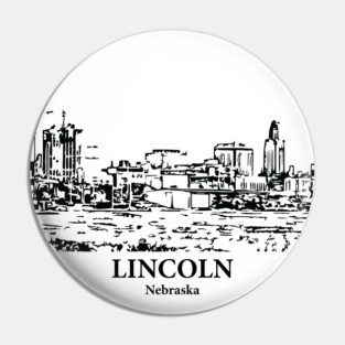 Lincoln - Nebraska Pin