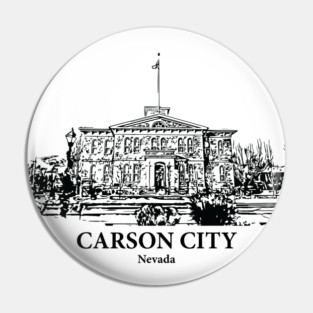 Carson City - Nevada Pin