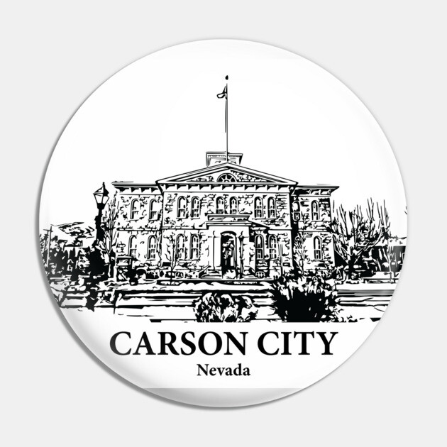 Carson City - Nevada Pin by Lakeric