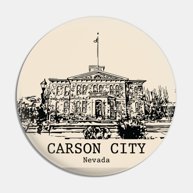 Carson City - Nevada Pin by Lakeric