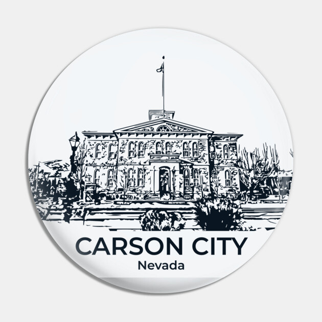 Carson City - Nevada Pin by Lakeric