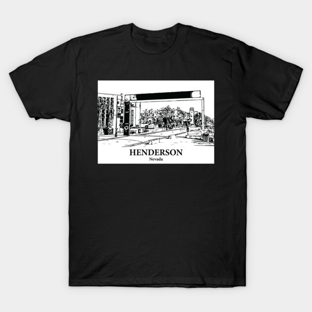 Henderson - Nevada T-Shirt by Lakeric