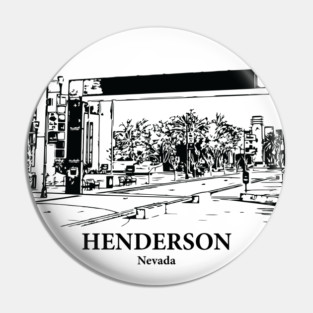 Henderson - Nevada Pin