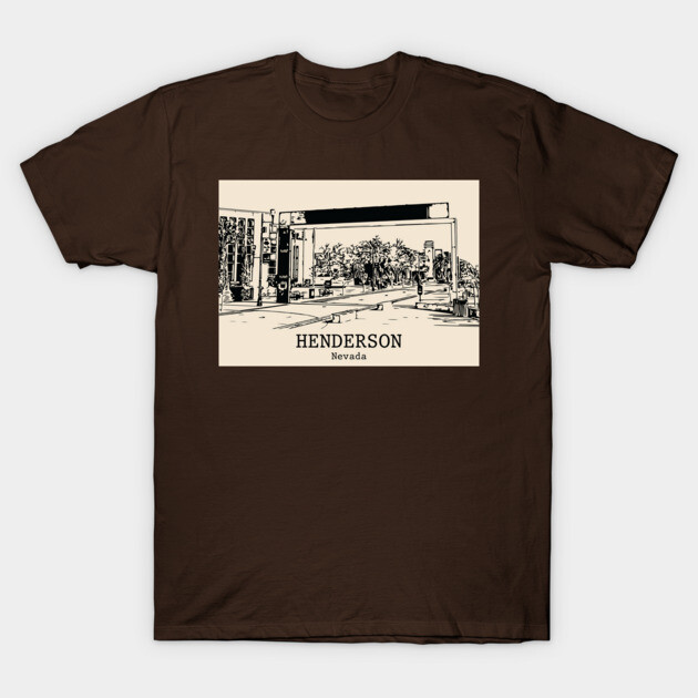 Henderson - Nevada T-Shirt by Lakeric