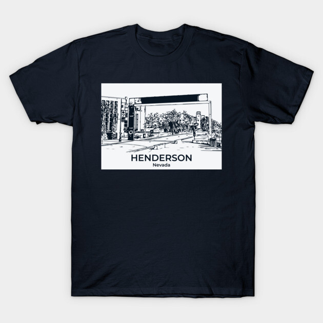 Henderson - Nevada T-Shirt by Lakeric