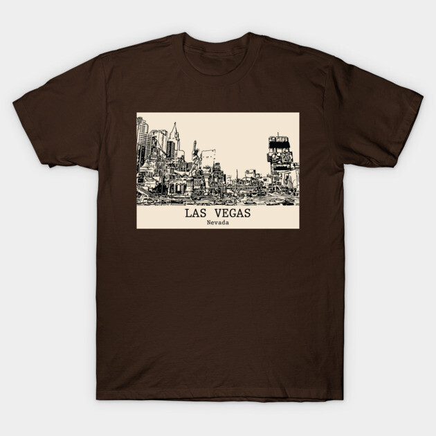 Las Vegas - Nevada T-Shirt by Lakeric