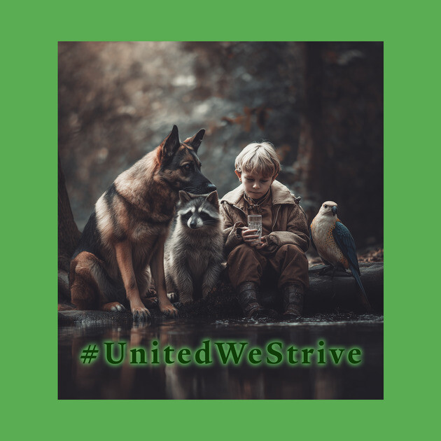 United We Thrive B by Margin's Store