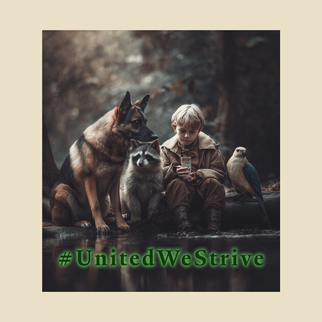 United We Thrive B by Margin's Store