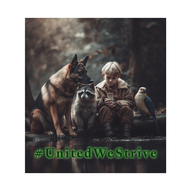 United We Thrive B by Margin's Store