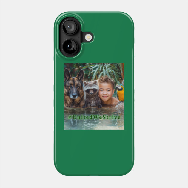 United We Thrive A Phone Case by Margin's Store