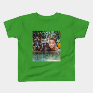 United We Thrive A Kids T-Shirt