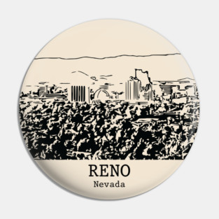 Reno - Nevada Pin