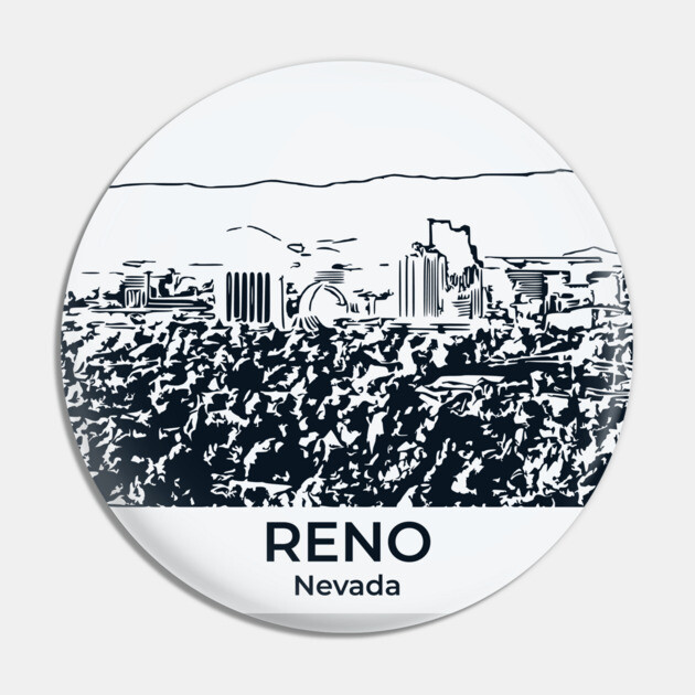 Reno - Nevada Pin by Lakeric