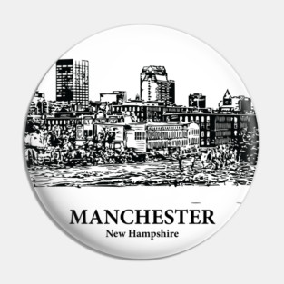 Manchester - New Hampshire Pin