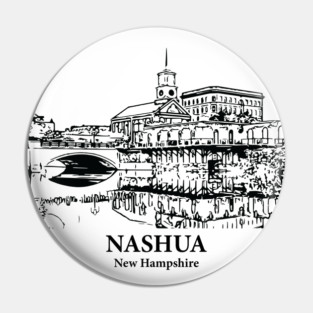 Nashua - New Hampshire Pin