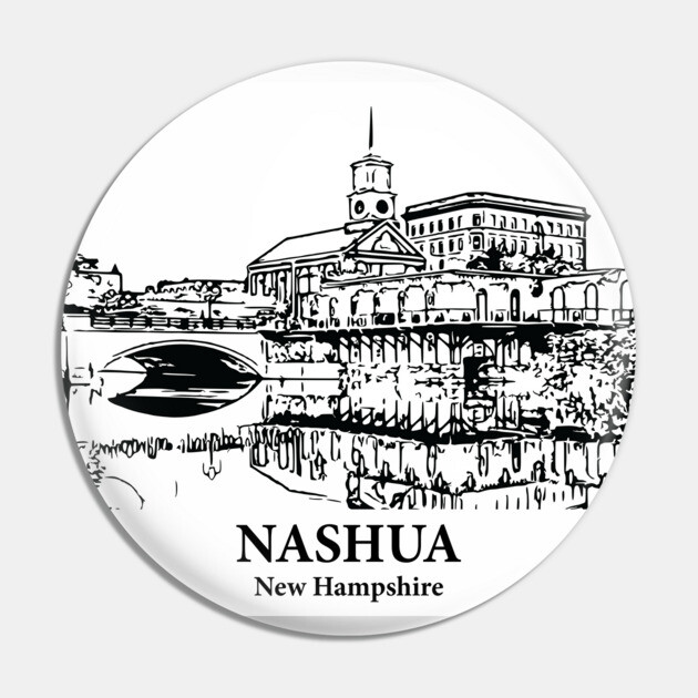 Nashua - New Hampshire Pin by Lakeric