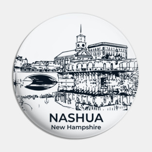 Nashua - New Hampshire Pin