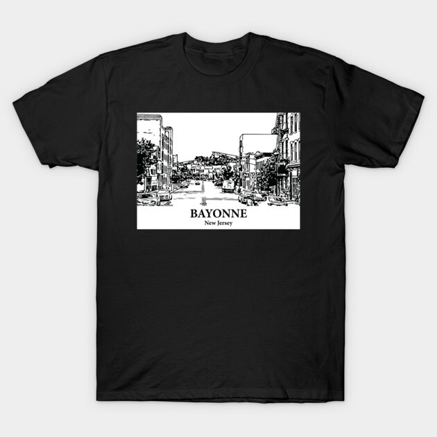 Bayonne - New Jersey T-Shirt by Lakeric