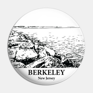 Berkeley - New Jersey Pin