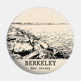 Berkeley - New Jersey Pin