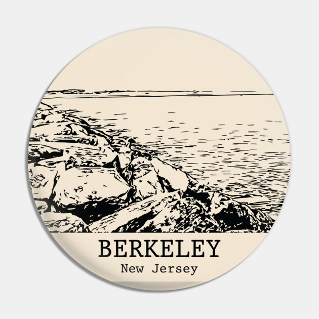 Berkeley - New Jersey Pin by Lakeric