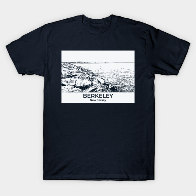 Berkeley - New Jersey T-Shirt by Lakeric