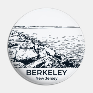 Berkeley - New Jersey Pin