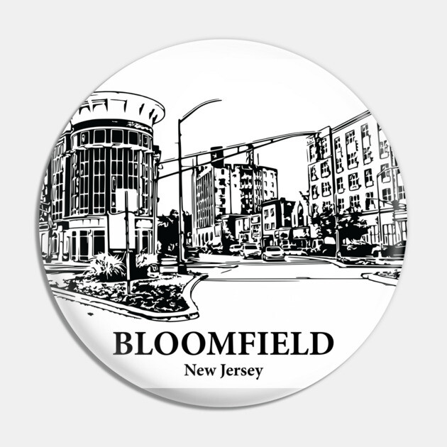 Bloomfield - New Jersey Pin by Lakeric