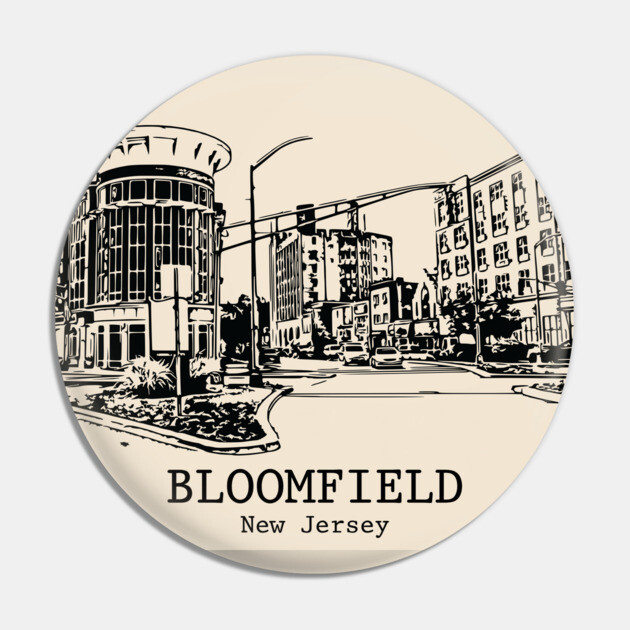 Bloomfield - New Jersey Pin by Lakeric