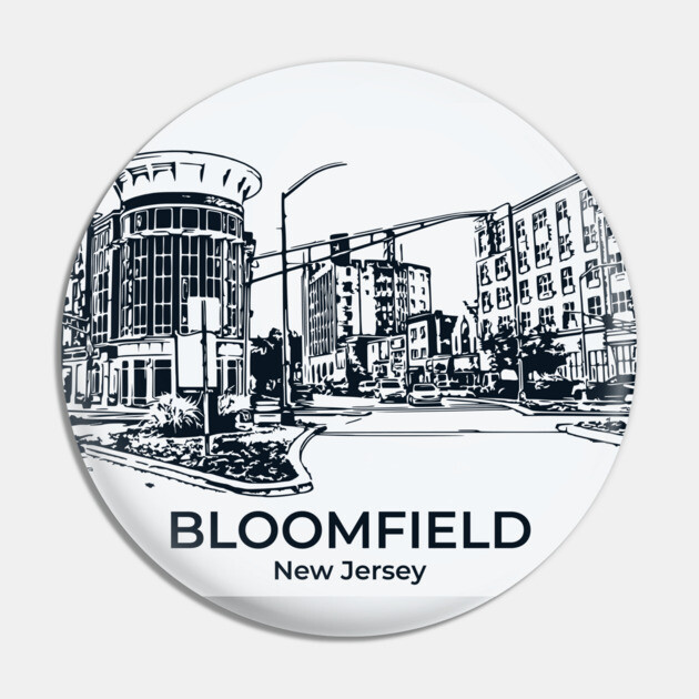 Bloomfield - New Jersey Pin by Lakeric