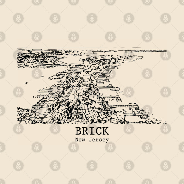 Brick - New Jersey by Lakeric