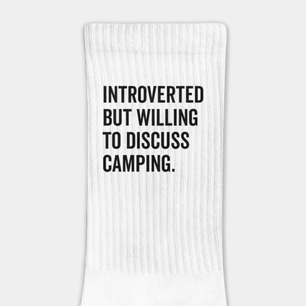 Introverted But Willing to Discuss Camping by Frank Ring