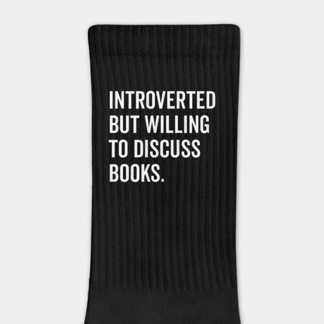 Introverted But Willing to Discuss Books by Frank Ring