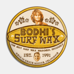 Bodhi's Surf Wax Worn Label Lts Pin