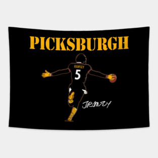 Steelers Jalen Ramsey Tapestry