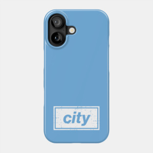 The White City Football Indie Music Manchester Phone Case